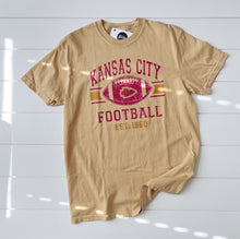 Load image into Gallery viewer, KC Football Tee