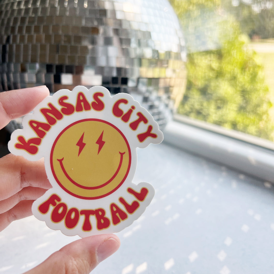 KC Football Sticker