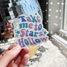 Load image into Gallery viewer, Stars Hollow Sticker Winter Colors
